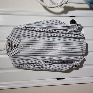 Egara big men's long sleeve slim fit dress shirt  *108.6